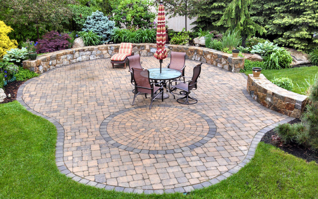 Stone Sitting Walls Norton Landscaping